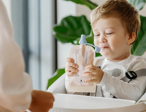 Reusable Baby Food Pouches, Yoghurt Pouches 