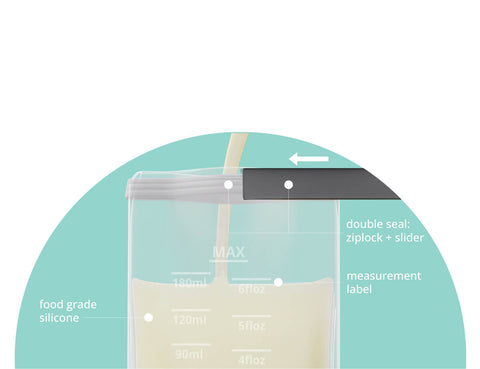 Silicone Breast Milk Bag
