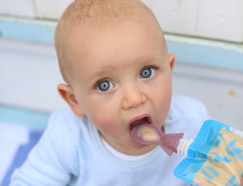 Food Pouch and Spoons