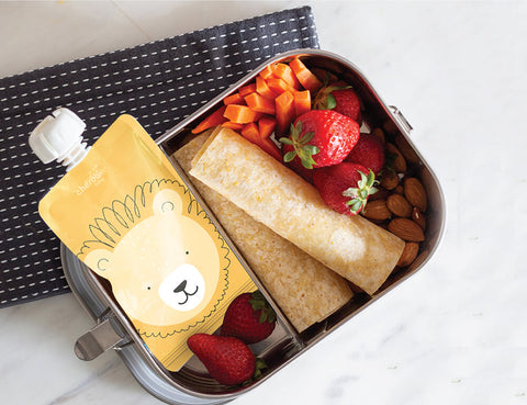 Reusable Food and Yoghurt Pouches 