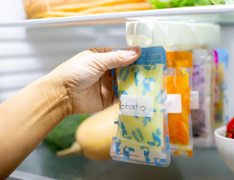Reusable Baby Food/ Yogurt  Pouches